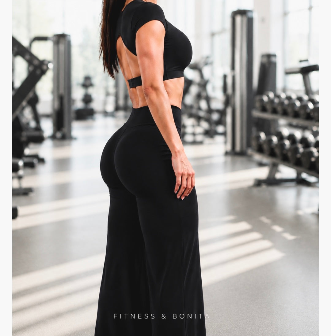 Pantalon Wide Luxe Leg